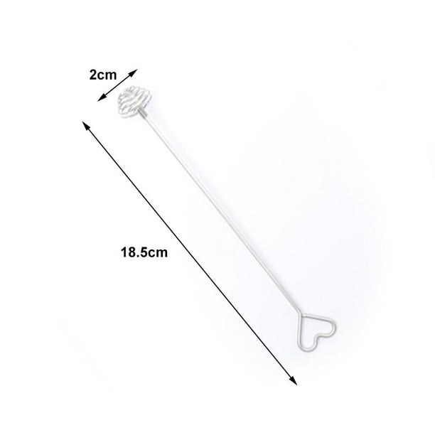 10PCS Honey Dipper Sticks Stainless Steel Honey Mixing Spoons Honey Dipper Dipper Sticks Mixing