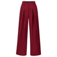 thumbnail image 4 of Stephy Women's New Thin Elastic Loose Large Size Korean Version of Everything Long Trousers Casual Trousers Haren, Black, L, 4 of 9
