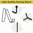 thumbnail image 5 of LANNEY 6 inch 4 Pack Metal Stand Holder Black Easel for Display Plate Picture Photos Decorative, 5 of 8