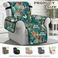thumbnail image 4 of TSOVTHRID Non Slip Recliner Covers with Butterfly Boho Mandala Floral Print Lazy Boy Chair Cover for Reclining Chair Couch Soft Furniture Protector Slipcovers with Elastic Strap for Pets Dog, 4 of 7