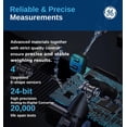 thumbnail image 4 of Báscula inteligente GE para peso corporal y porcentaje de grasa con pantalla LCD todo en uno, báscula digital para baño, analizador de composición corporal con Bluetooth y aplicación, pesaje preciso,, 4 of 5