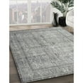 thumbnail image 2 of Ahgly Company Indoor Round Traditional Granite Gray Persian Area Rugs, 4' Round, 2 of 6