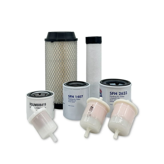 HERO® Maintenance Filter Kit For Kubota ZD1211L-3 Zero-Turn Mower