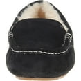 thumbnail image 2 of Old Friend Footwear Women's Bella Plush Nubuck Slippers 441310 (Black, 9), 2 of 6
