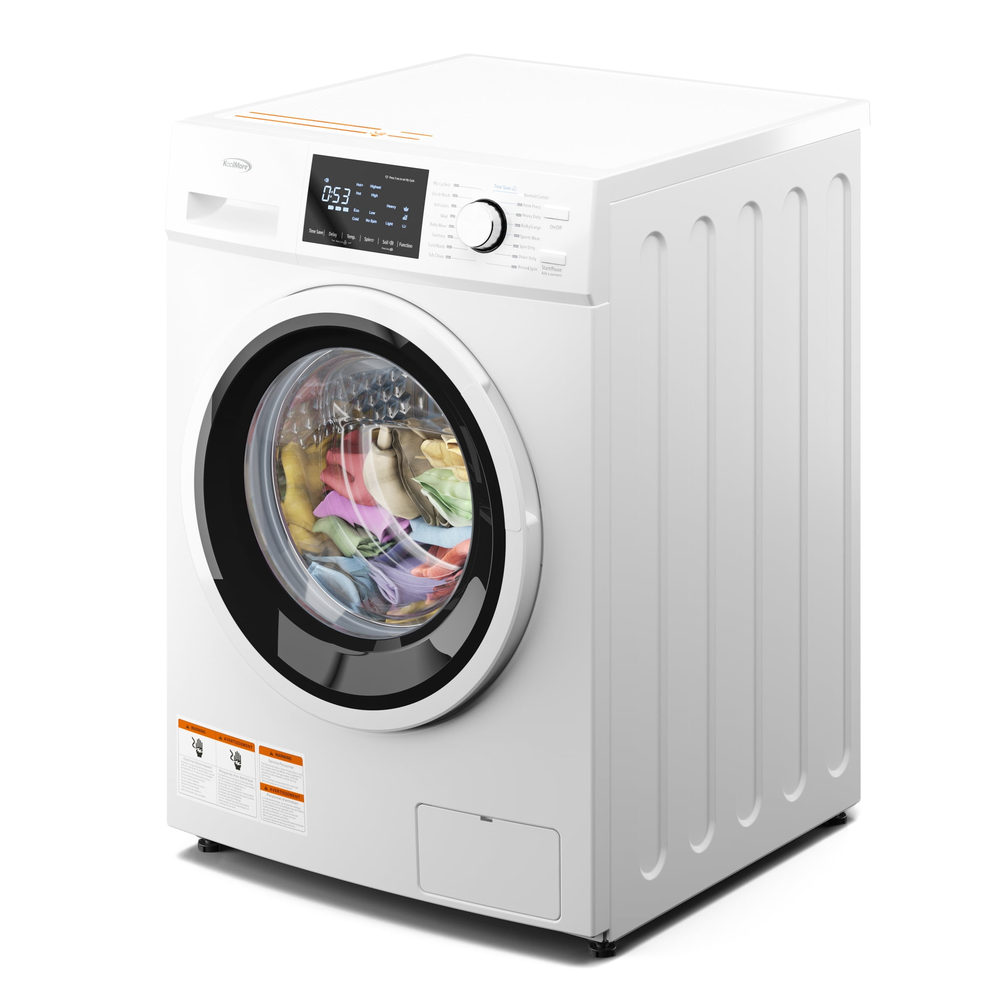 Front Loader washer 2.7.cu ft white