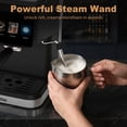thumbnail image 5 of Bluebow Espresso Machine, 20 Bar Coffee Machine with Milk Frother Steam Wand, Coffee Maker for Home- Americano Cappuccino Latte, 5 of 8