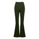 thumbnail image 5 of Gibobby Pantalones deportivos calientes para mujer Pantalones largos acampanados acanalados de cintura alta de color sólido informal para mujer Pantalones elásticos(AG,CH), 5 of 5