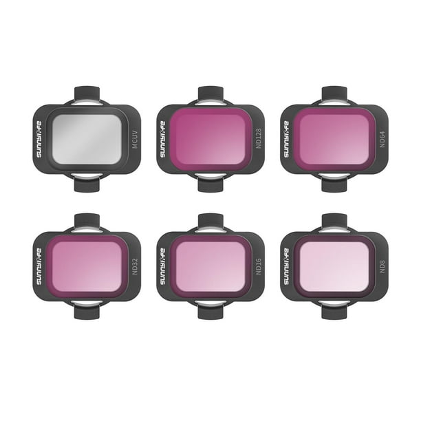 Skyreat Avata - Set di 2 filtri ND, lenti per fotocamera a densità neutra, confezione da 5 filtri UV, ND8, ND16, ND32, ND64 per droni DJI Avata 2
