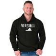 thumbnail image 5 of Virginia Funny Pun Tourist Souvenir Hoodie Sweatshirt Women Men Brisco Brands S, 5 of 5