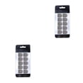 thumbnail image 4 of Decodeary 100 Pieces Mobile Game Stickers Anti-slip Breathable Gaming Sticker 18Pin Knitting Sensitive Gamer Accessories Gray 2Set, 4 of 6