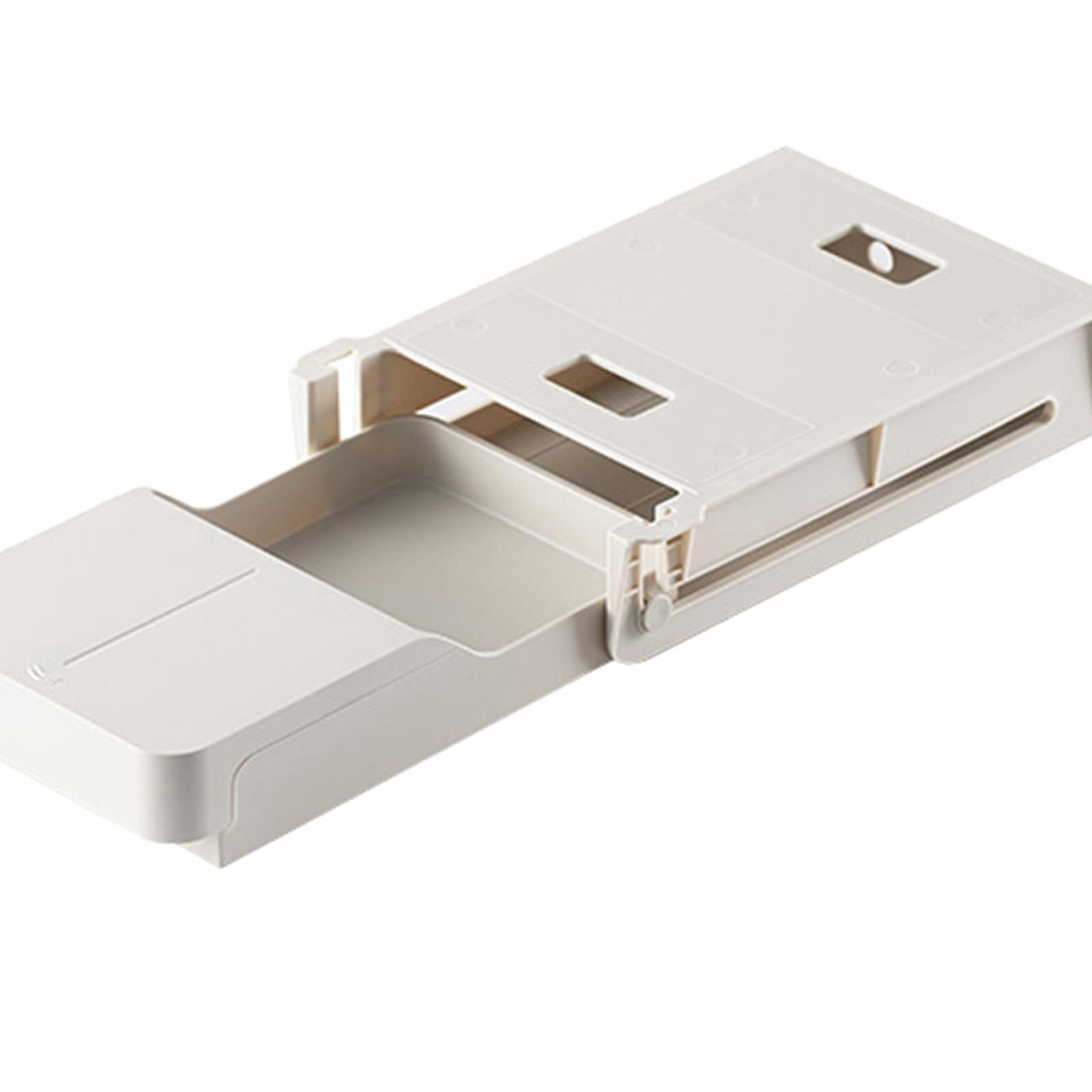 Axioma Hidden Under Desk Drawer Storage for Office Pen Gray S