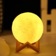 thumbnail image 3 of Puesto de suministros para niños con luz de planeta, luz de luna, estudio, luz de noche con luz de luna y corazón para niña, 3 of 5