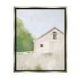 thumbnail image 3 of Stupell Industries Abstract Country Field Fenced Farmland Barn Painting Luster Gray Floating Framed Canvas Print Wall Art, Design by Amy Hall, 3 of 5