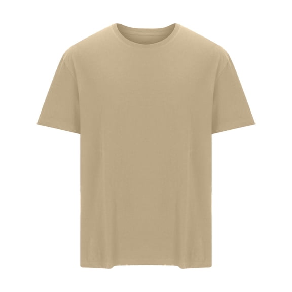 Mens T Shirts L-5XL Big & Tall Casual Short Sleeve Cotton-Tees Tops Plus Size Pullover Crewneck Basic Comfort Going Out Loungewear Tshirts