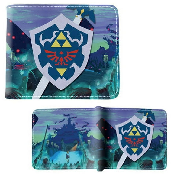 Hylian Shield & Master Sword - The Legend of Zelda 4x5" Bi-Fold Wallet
