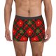 thumbnail image 1 of Fotbe Christmas Plaid Flower Calzoncillos Tipo Boxer con Bolsa de Soporte Total para Hombre, X-Temp Fresco, Transpirable y de Secado Rápido-Large, 1 of 5