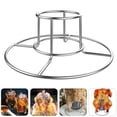 thumbnail image 3 of HLONK Support de Poulet Étagère Support Rôtissage Bière Vertical Canette Rôtissoirebarbecue Grille-Fesses le Grillé Acier Inoxydable Volaille, 3 of 6