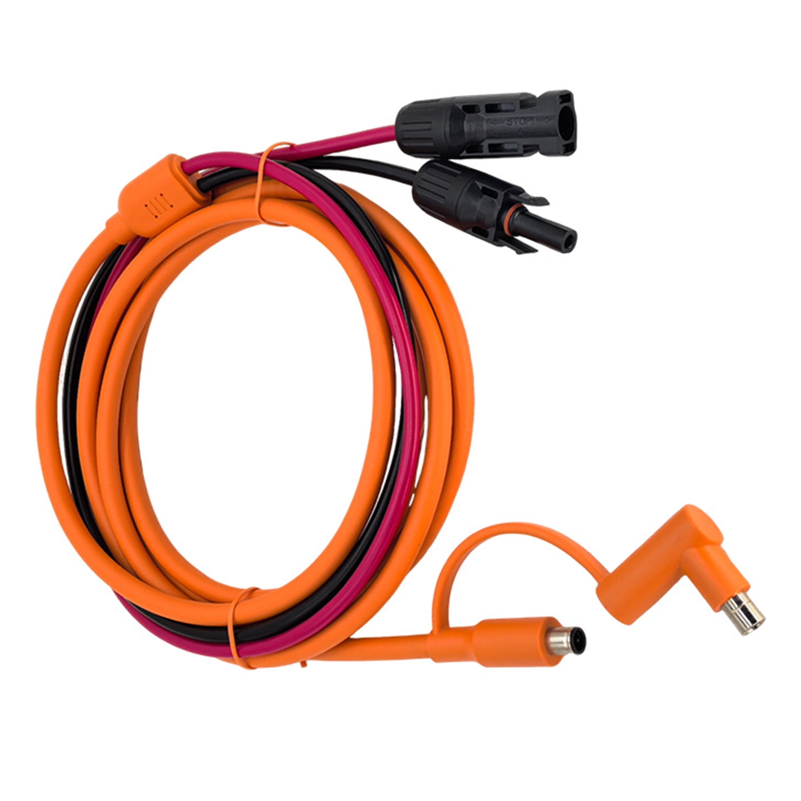 Durability Solar Cable 4 to DC7909+8020 Power Cable for Outdoor Camping Travel Solar Connector to DC7909/8020 Male Plugs