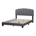 thumbnail image 3 of WAMPAT 3 Piece Farmhouse Bedroom Set, Queen Size Bedroom Set Include Wood Bed Frame with Adjustable Headboard, Set of 2 Modern Nightstand with 4 Drawers, 3 of 7