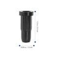 thumbnail image 2 of Minkissy Rentrée des Classes 35 Pcs Étui de Protection pour Chaise Plastique Noir Résistant à l'Usure Hôtel Environnement, 2 of 8
