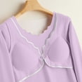thumbnail image 6 of hengsof Women's Maternity Long Sleeve Tops Stretch Bottoming Tops Suitable for Pregnant Women, 6 of 6