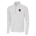 thumbnail image 2 of Men's Antigua Gray Boston College Eagles Cause Quarter-Zip Top, 2 of 3