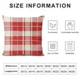 thumbnail image 5 of Nawypu  Valentines Day Decorations Valentines Pillow Covers Red Love Heart Plaid Throw Pillows Case,Valentine's Day Decor Cushion Covers Farmhouse Decor for Home Couch, 5 of 5