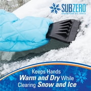SubZero 16 Premium Ice Scraper Mitt, Assorted Colors, Size: 16, 1 Pack, 13290
