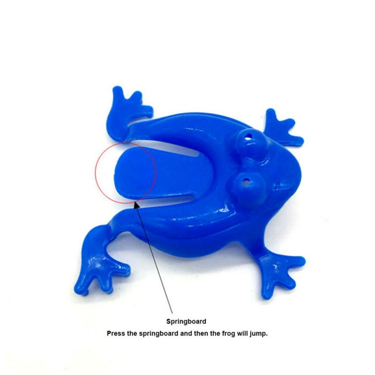 Frcolor Jumping Frogs Kids Toys Game Party Jump Games Mini Bulk Prizes  Favors Favor Decorations Plastic 