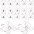 thumbnail image 4 of EeaseCA 50 Pcs Fil de Maille Transparent Pailleté (Blanc), 4 of 7
