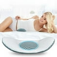 thumbnail image 3 of Lumbar Support Wedge Pillow Sleep Adjustable Bed Cushion Lower Back Pain Relief, 3 of 5