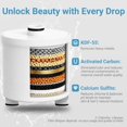 thumbnail image 3 of Filtered Shower Head for Hard Water – Removes Chlorine & Heavy Metals,6 Mode Settings High Pressure Shower Head Filter for Healthier Hair & Skin, Easy install,Water Softener Showerhead, 3 of 4
