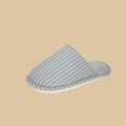 thumbnail image 6 of CHUMUD Women's House Slippers Plush Lined Winter Clogs - Cozy Striped Fleece Slippers with Durable Sole for Indoor Wear, 6 of 6