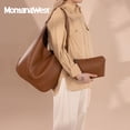 thumbnail image 2 of Bolso Montana West MWC2-298BR Marrón de Cuero Vegano, 2 of 9