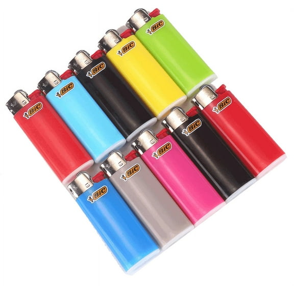 Bic Mini Lighters Lot of 10