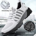 thumbnail image 4 of BERANMEY Sneakers for Men Lightweight Slip On Mens Sneaker Breathable Knit Casual Shoes for Mens Comfortable Walking Tennis Work Driving Shoes with Flexible Non-Slip Sole, 4 of 7