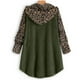 thumbnail image 4 of Puntoco, chaqueta cálida de invierno con botones de felpa para mujer, prendas de vestir, abrigo con bolsillos, Tops de manga larga de retazos, liquidación Puntoco Puntoco-719, 4 of 5