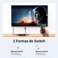 thumbnail image 4 of Adaptador HDMI 4K Ugreen 80125 3 Entradas y 1 Salida con Control Remoto, 4 of 6