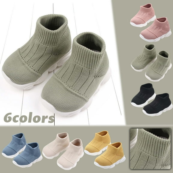 SEMPAI toddler Infant Girls Boys Casual Shoes Flying Woven toddler Shoes