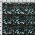 thumbnail image 4 of oneOone Polyester Spandex Aqua Blue Fabric Animal Dress Material Fabric Print Fabric By The Yard 56 Inch Wide, 4 of 5