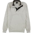 thumbnail image 1 of Tasso Elba suéter de cuello alto texturizado para hombre, blanco roto, pequeño, 1 of 1