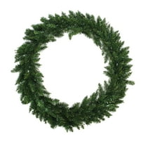 6' Buffalo Fir Commercial Size Artificial Christmas Wreath - Unlit
