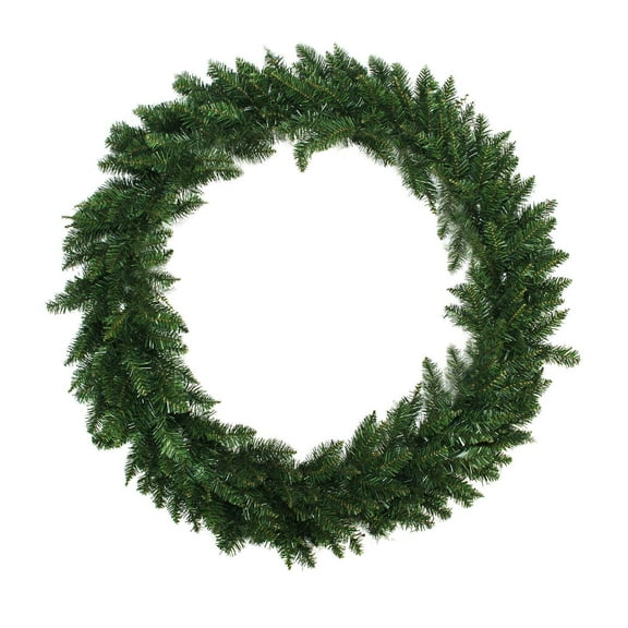 6' Buffalo Fir Commercial Size Artificial Christmas Wreath - Unlit
