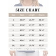 thumbnail image 4 of TEMOFON Womens Blouses Summer Casual Tops Dressy T Shirts Pleated Scoop Neck 3/4 Sleeve Office Work Chiffon Shirts Navy Blue, 4 of 9