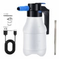 thumbnail image 3 of Pulverizador de espuma eléctrico,Pulverizador de espuma para coche eléctrico de 1,5 litros Pulverizador de agua,Pulverizador de espuma para lavado de autos recargable por USB,Pulverizador de, 3 of 8