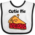 thumbnail image 3 of Inktastic Cutie Pie Boys or Girls Baby Bib, 3 of 4