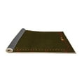 thumbnail image 2 of Ahgly Company Indoor Rectangle Abstract Orange Modern Area Rugs, 6' x 9', 2 of 4