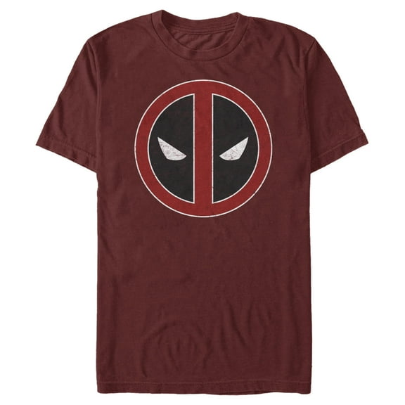 Men's Marvel Deadpool Distressed Logo Graphic T-Shirt