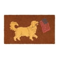 thumbnail image 3 of Stijggn Patriotic Door Mat 35.4x23.7inch Dog Flags Rug Patriotic Welcome Doormat with Slide Resistants Rubber Vintage Floor Mat for Indoor Outdoor Decor, 3 of 9