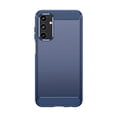 thumbnail image 1 of PANDACO Navy Brushed Metal Case for Samsung Galaxy A15, 1 of 3